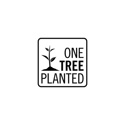 Custom wooden pins for one tree planted