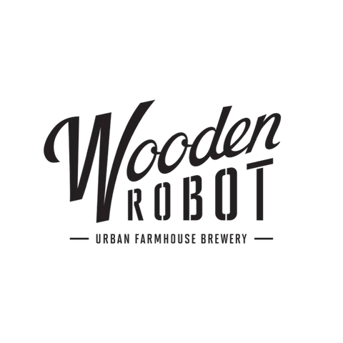 Custom wooden stickers for wooden robot brewery