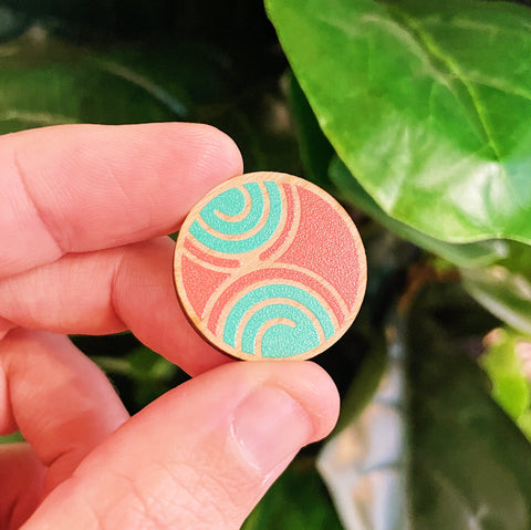 Logo Color Wooden Token