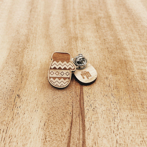 Jake Mize Bernie Mittens Wooden Pin Set