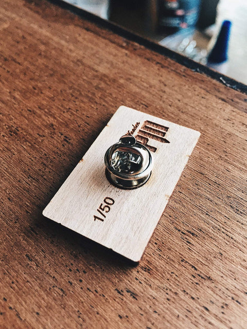 Cassette Wooden Pin