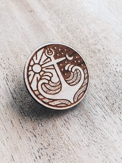 Anchor Deep Wooden Pin
