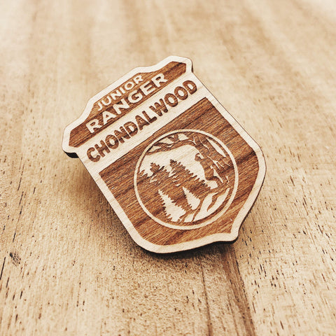 Park Ranger Wooden Pin