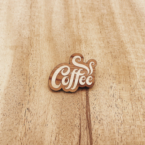 The Wooden Pin Coffee Type Wooden Pin