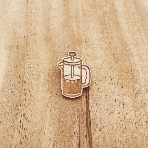 The Wooden Pin French Press Wooden Pin