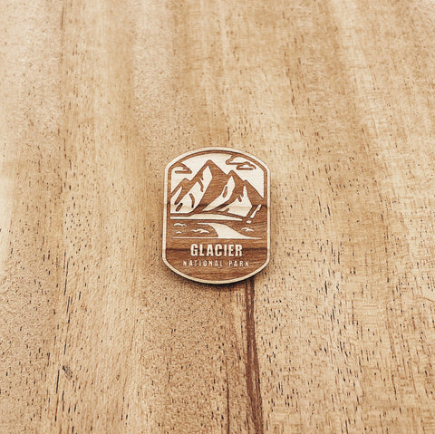 The Wooden Pin Glacier National Park Wooden Pin