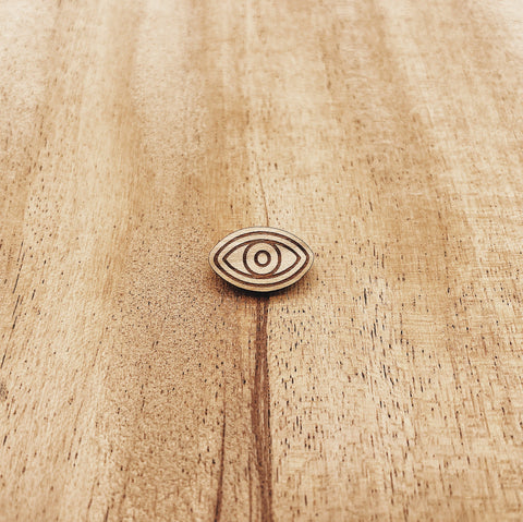 The Wooden Pin Mini Eye Wooden Pin