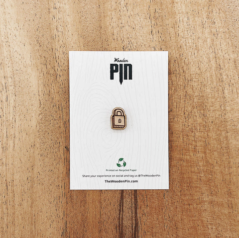 The Wooden Pin Mini Lock Wooden Pin