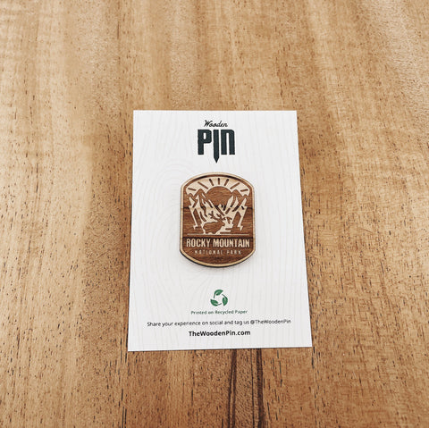 The Wooden Pin Rocky Mountain National Park Wooden Pin