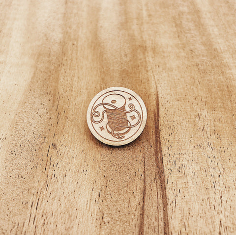 Logo Wooden Token