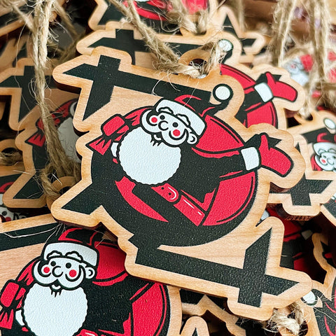 The Wooden Pin Color Wooden Ornaments