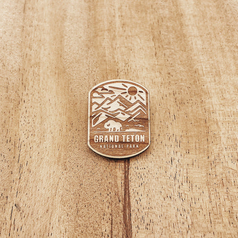 The Wooden Pin Grand Teton National Park Wooden Pin