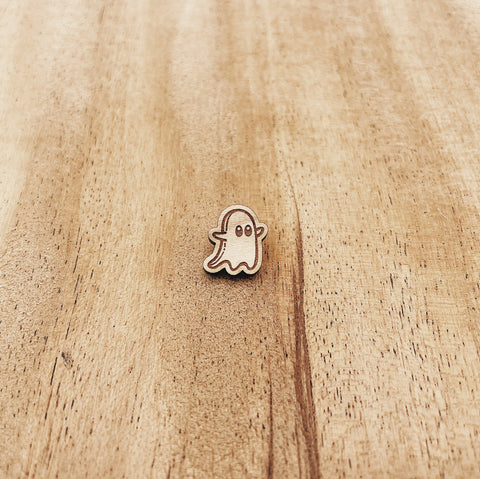 The Wooden Pin Mini Ghost Wooden Pin