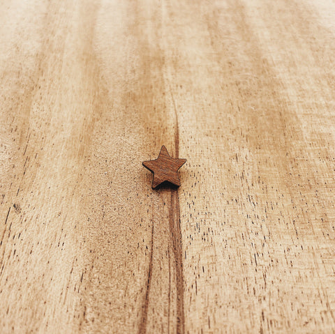 The Wooden Pin Mini Star Wooden Pin