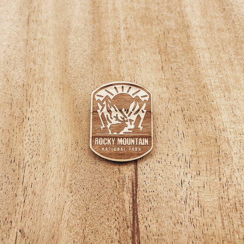 The Wooden Pin Rocky Mountain National Park Wooden Pin