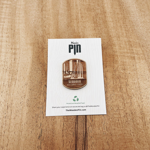 The Wooden Pin Sequoia National Park Wooden Pin